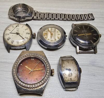 Sowjetische Uhr Svet Zarya Zvezda Cardi Vostok Mechanische UdSSR Armbanduhr f...
