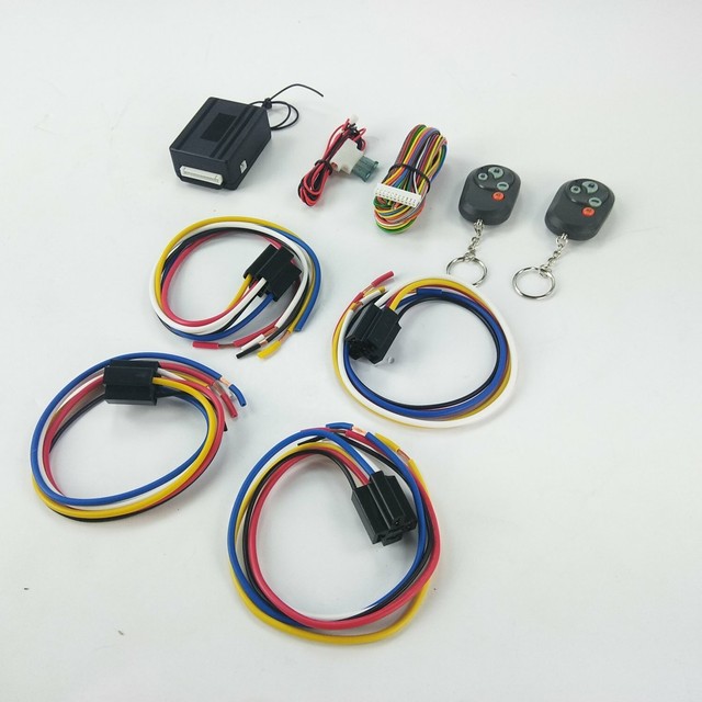 Street Rod Remote Control keyless entry system + Harness shaved door