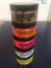 Ringers mini wafters 5 x pots pink yellow natural orange and white