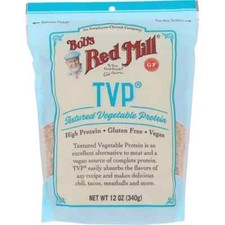 Bob's Red Mill Tvp Proteína Vegetal Texturizada Paquete 12 OZ - Sustituto de carne vegano
