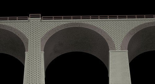 Ponte H0 treni riproduzione viadotto di Cansano File STL-OBJ per la stampa 3D - 第 10/24 張圖片