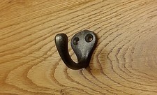 COAT HOOKS ANTIQUE VINTAGE STYLE CAST IRON 