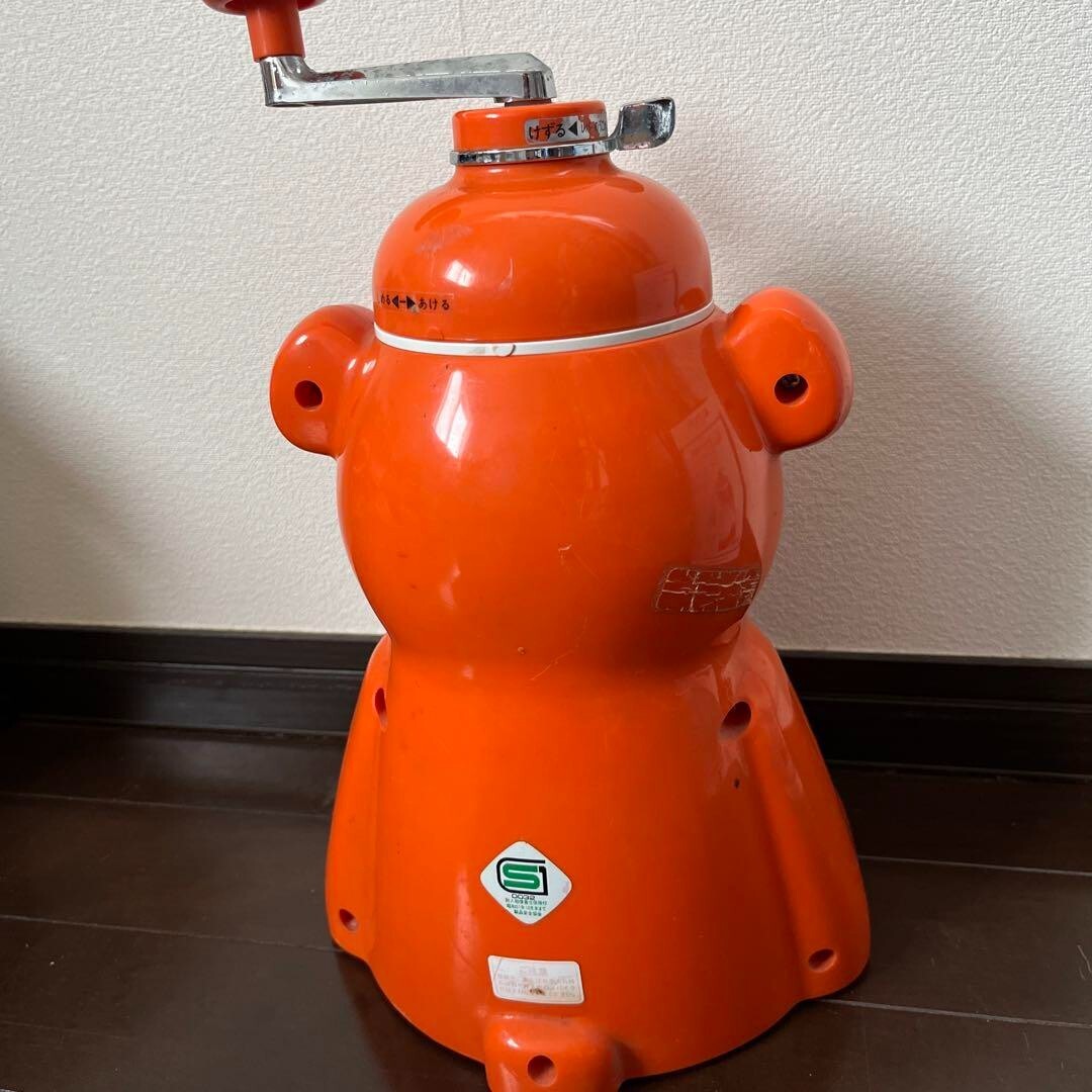 8*8様 CHUBU かき氷機 HC-18CL オレンジ 8*8様 CHUBU かき氷機 HC-18CL オレンジ