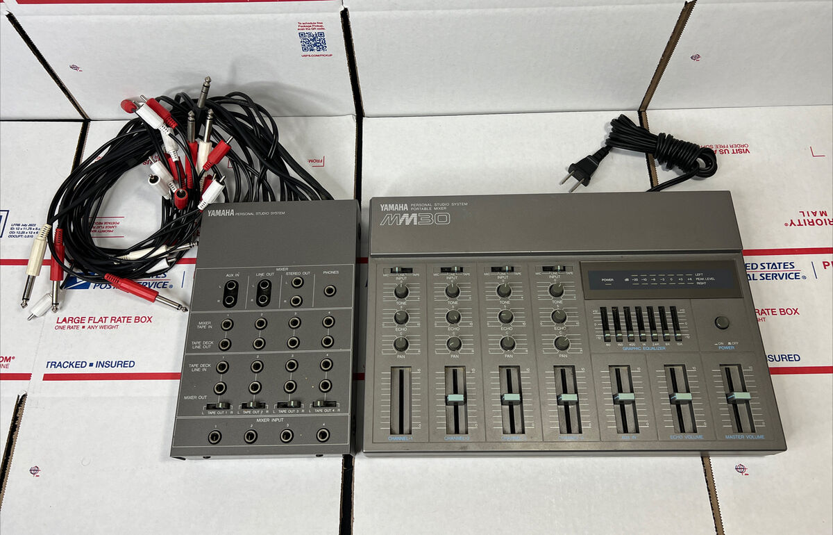 Yamaha MM30 Personal Studio System Portable Mixer -WORKS Yamaha MM30 Personal Studio System Portable Mixer -WORKS