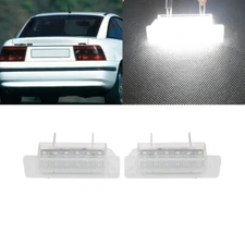 2Pcs LED License Number Plate Light Lamp for Opel Astra-F 92-98 / Calibra 89-97
