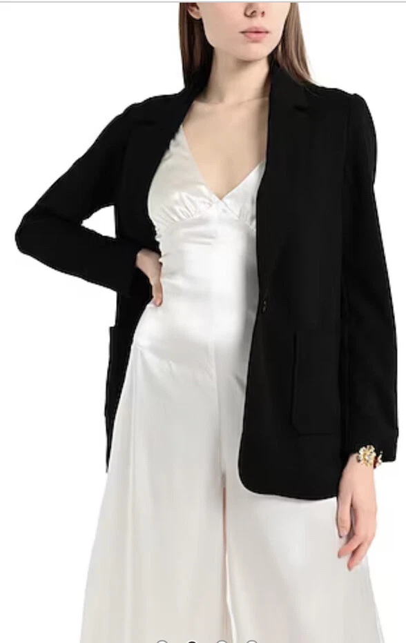 Topshop top crepe coat