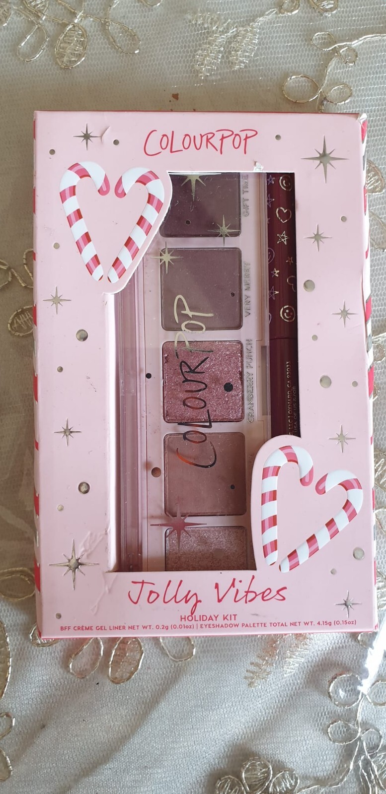 Colourpop Jolly Vibses Eyeshadow Holiday Kit (New)