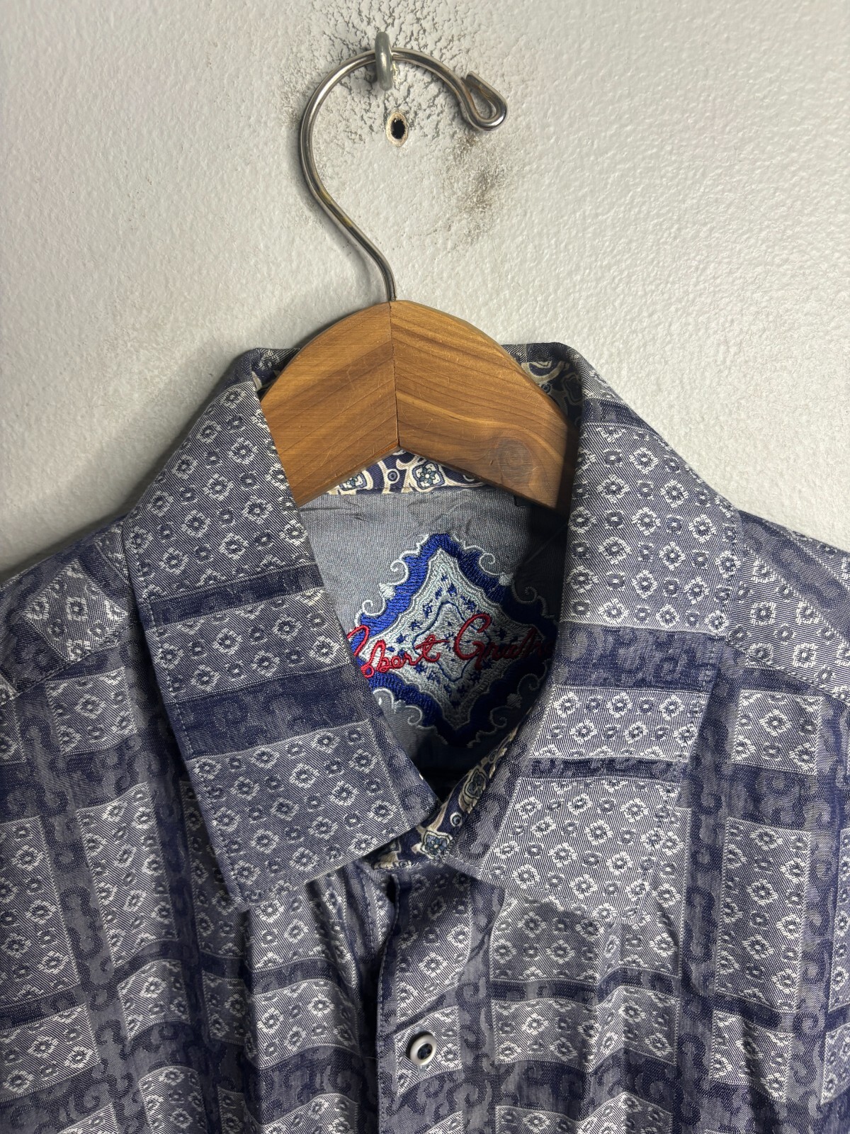 Robert Graham Button Down Shirt Patchwork Paisley… - image 4