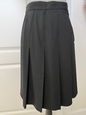 Jupe Droite Jones New York En Laine - Taille 4, Marron - Occasion Très Bon état, Longueur Longue