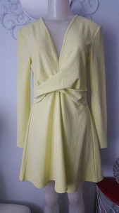 lime green swing dress