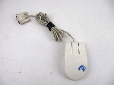 Ritron 300 Serial Mouse Three Button Scroll Wheel WIRED Vintage Corded ...