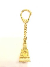 Feng Shui Mahabodhi Stupa Amulet Keychain