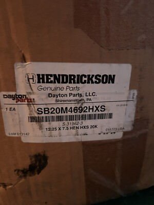 #ad Dayton Parts SB20M4692HXS 12.25 X 7.5 Hen Hxs 20 K $175.00