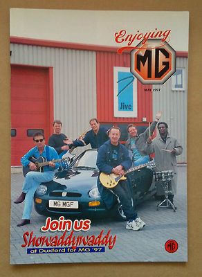 Enjoying MG. Volume 17 Number 5. May 1997 issue. Midget, bumpers, bodywork