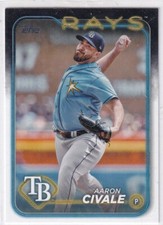 2024 Topps Baseball Tampa Bay Rays Team Set Series 1 2 and Update (35 Cards)