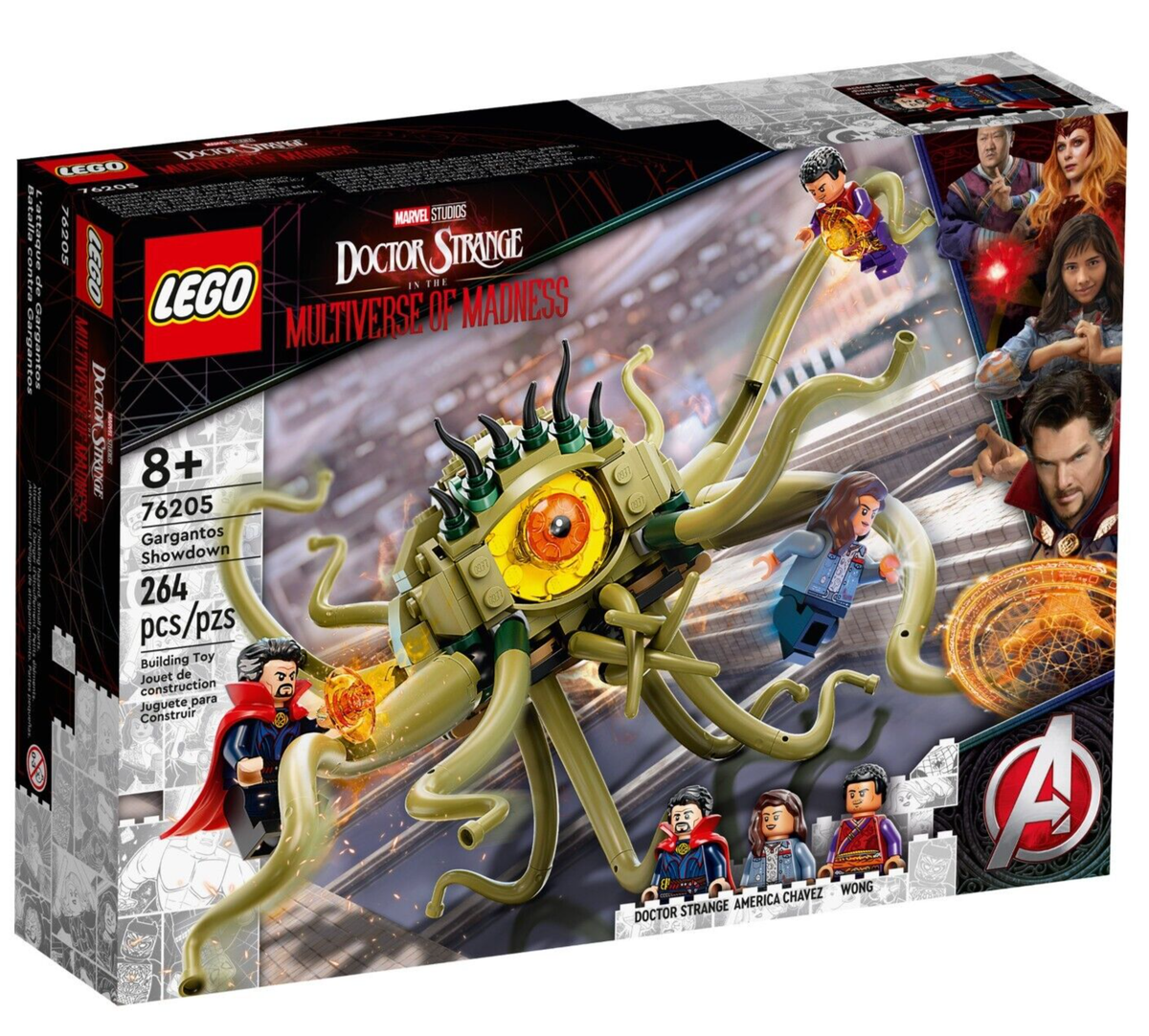 76205 GARGANTOS SHOWDOWN lego NEW marvel legos set DR STRANGE Wong America  Chave