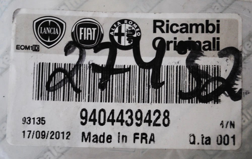 Original Fiat Bremsen kit vorne Scudo ab 2007 9404439428 | eBay