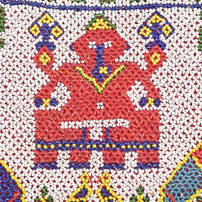 Ganesha God Vintage Handmade Embroidered Toran for Pooja Door Décor – Ethnic Multi-Colored Valances for All Rooms