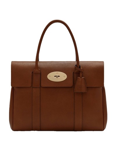 Mulberry バーガンディ レザー ハンドバッグ 中古 Mulberry - MULBERRY(マルベリー) ハンドバッグ - ブラウン レザーの