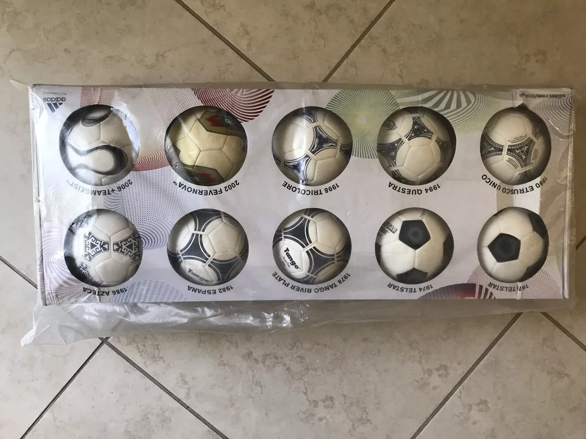 Adidas World Cup Historical Mini Ball Set 1970-2022 – Classic