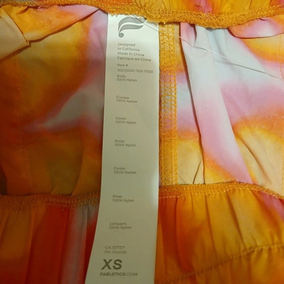 Pantalones Cortos Fabletics Cintura Ultra Alta Piped 100% Nylon Para Mujer Talla XS (NUEVO CON ETIQUETAS) Foto 3 de 4