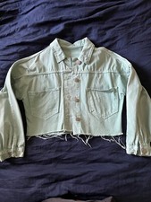 cropped denim jacket women