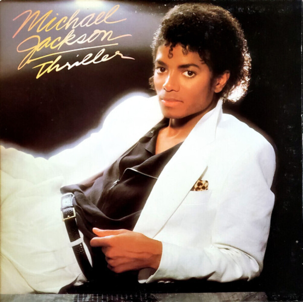 Michael Jackson - Thriller - Epic - QE 38112 - LP, Album, Pit