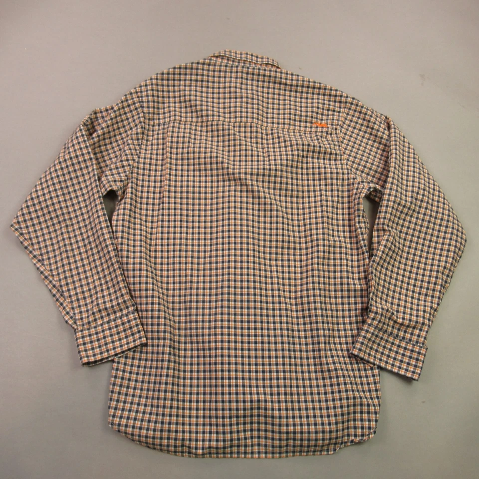 Mountain Khakis Shirt Mens Medium Long Sleeve Button Front Cotton Pocket Plaid - Image 4 of 4