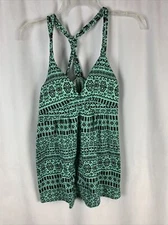 Pink Republic Size M Blue & Black Spaghetti Strap Multiple Straps Shirt 