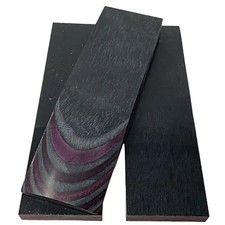 DymaLux "PURPLE HAZE"- Laminated Wood Scales