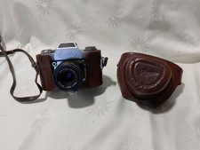 DDR Vintage Kamera   Ihagee EXA II  mit Objek...