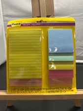 Post-it Super Sticky Notes Assorted 4x6 3x3 315 Sheets