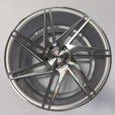 20 Blaque Diamond Bd-1 20x10.5 5x120 27 Brushed Silver Rim Wheel 20 Blaque Diamond Bd-1 20x10.5 5x120 27 Brushed Silver Rim Wheel