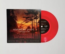 Twilight Breakign Dawn Christina Perri Thousand Years 7" red vinyl New Seal