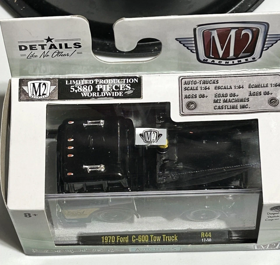 M2 Machines Auto-Trucks Ford Tow Trucks Lot Of 3 1956-1967-1970 2 With PlowsREAD - Image 4 of 4