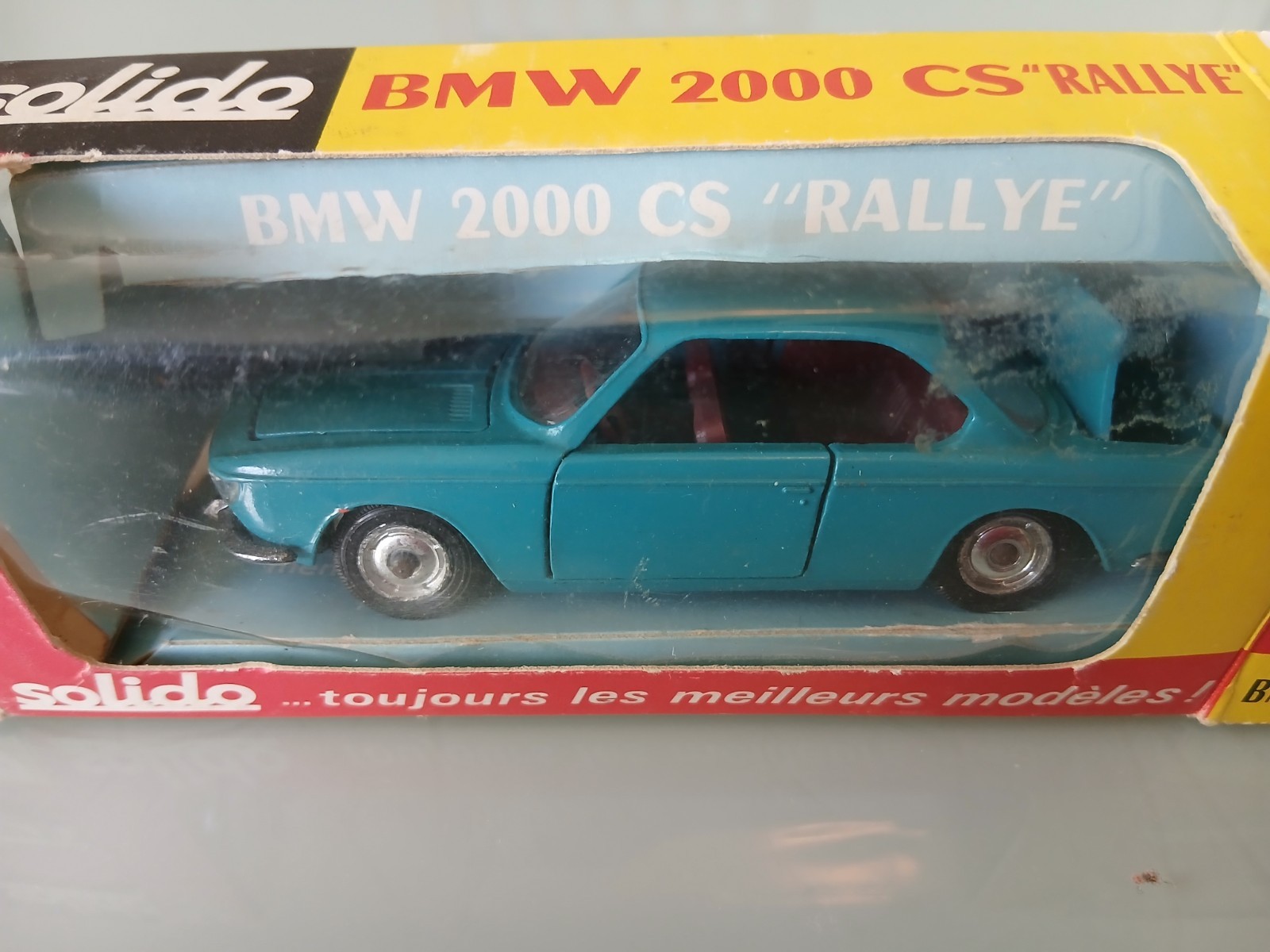 希少！SOLIDO ソリド 157 BMW 2000 CS ラリー ブルー 希少！SOLIDO ソリド 157 BMW 2000 CS ラリー ブルー
