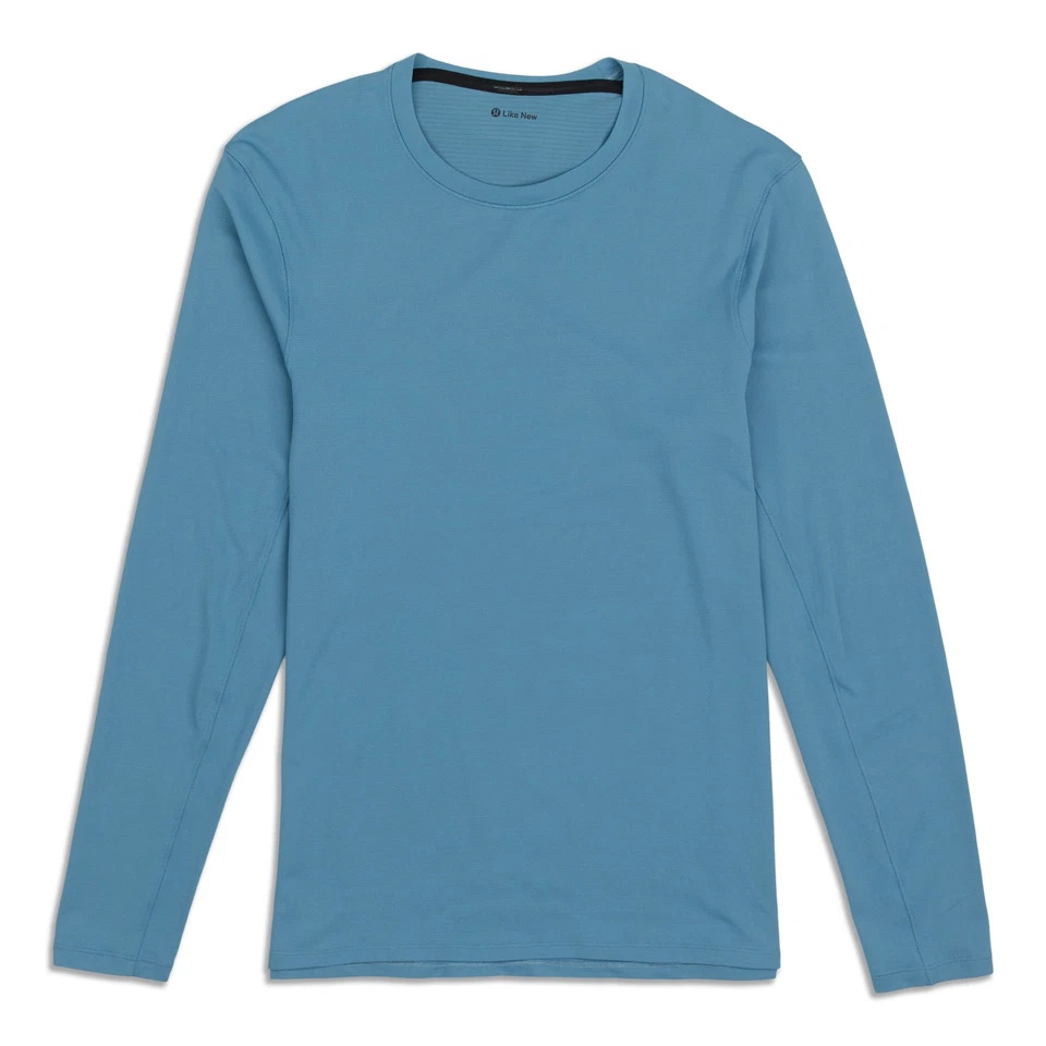 lululemon Men's Casual Long Sleeve Shirt Size S Blue