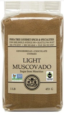 India Tree Light Muscovado Sugar 16 Ounce Fine Moist Texture Rich Flavor