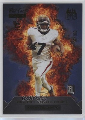 2023 Wild Card MATTE Rookie Special Edition Heat /100 Bijan Robinson RC 2s2