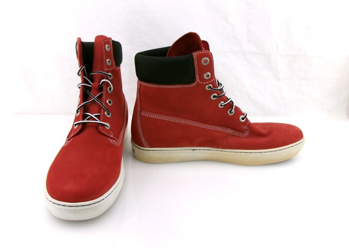 Timberland Leather Upper Red Boots for Men | eBay display picture 2