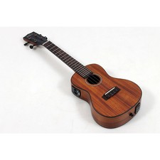 Kala Hawaiian Koa Concert Acoustic-Electric Ukulele 197881302573 OB