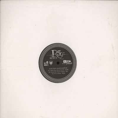 Royce Da 5'9'' / Ice City - Sure Shot Radio Sampler (12'', Smplr)