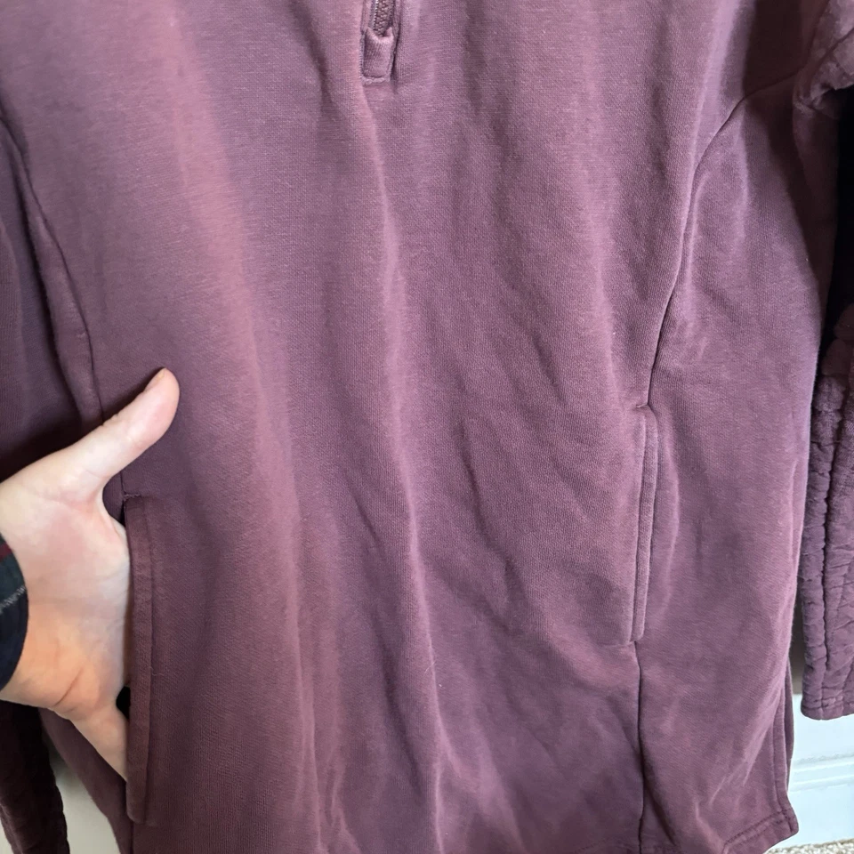 Columbia Quilted Castle Hill Pullover Women’s Medium Quarter Zip Outdoor - Image 4 of 4