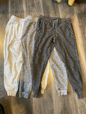 Set of Three Sweat Pants Size Small With Pockets and an Adjustable Waist