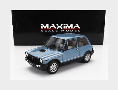 MAXIMA MAX007002 AUTOBIANCHI A112 ABARTH VII-Serie 1984 Lichtblau Met 1/18