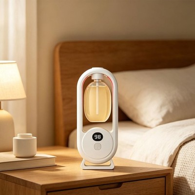 Wandmontierter Smart Aroma Diffusor für den Heimgebrauch mit Luftbefeuchterfunk