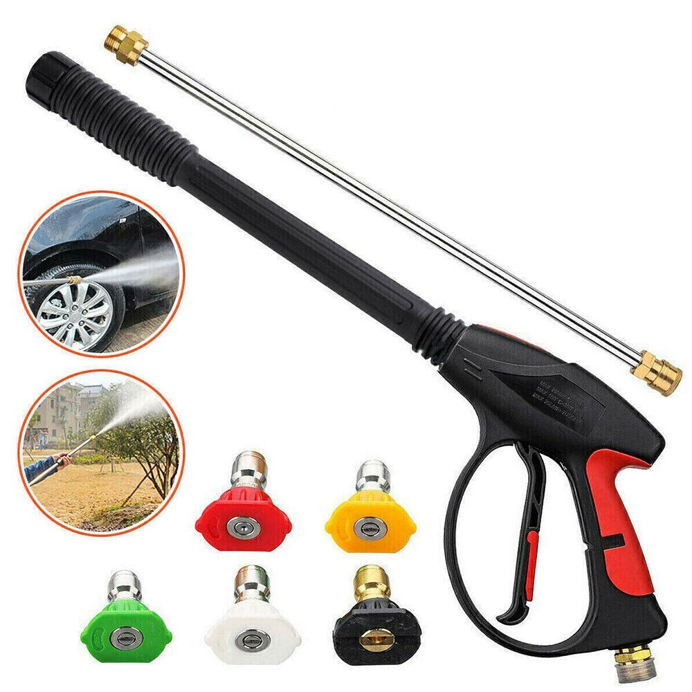 High Pressure 4000PSI Car Power Washer Gun Spray Wand Lance 