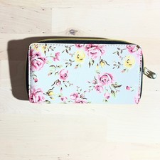 Floral Zip-Around Women's Wallet