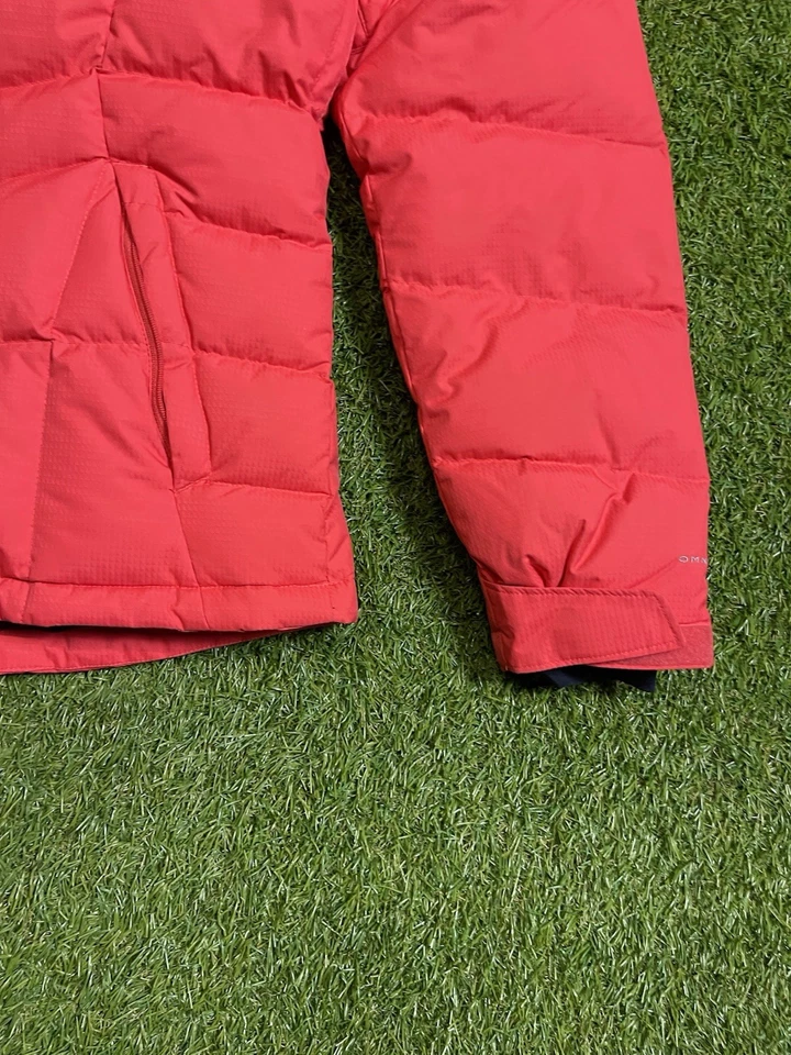 Chaqueta Columbia Mujer Mediana Roja Impermeable Omni Heat Alpine Action Aislada Foto 4 de 4