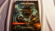 Monster Manual Dungeons and Dragons Book 5th Edition 5E 5.0 Hardcover 2014 D D